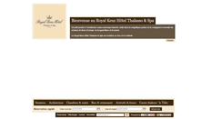 Desktop Screenshot of hotelroyalkenz.com